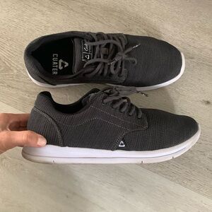 Cuater By Travis Mathew Mens 10‎ The Daily Knit Lace Up Golf Shoes Sneakers Gray